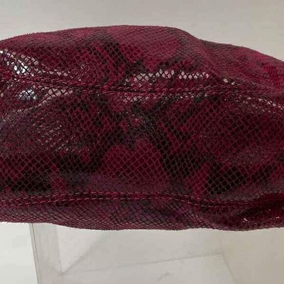 Michael Kors MK Fulton Snakeskin Animal Print Hobo Bucket Purse Handbag - Picture 6 of 9